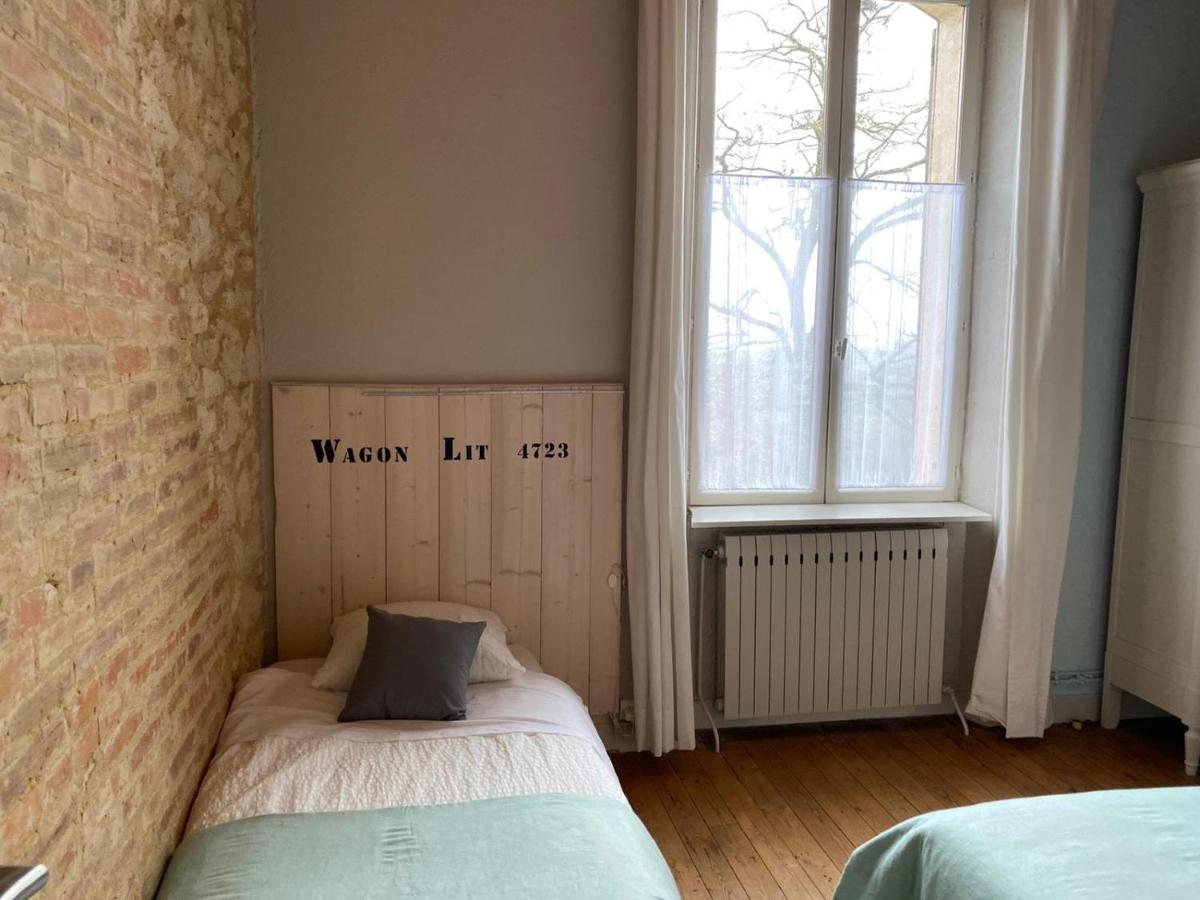 La Gare Bed and Breakfast Gondrin Buitenkant foto