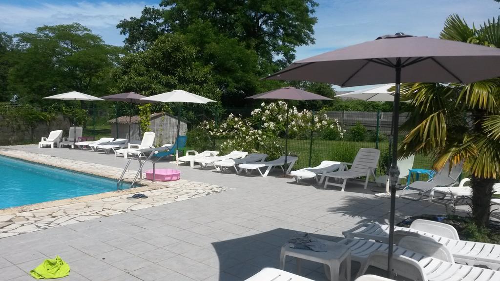 La Gare Bed and Breakfast Gondrin Buitenkant foto