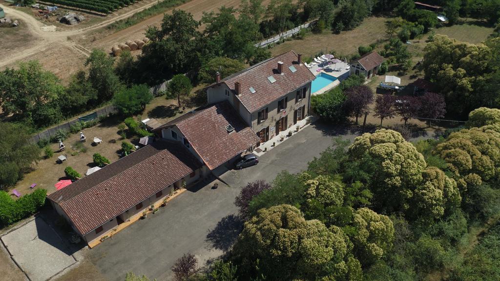 La Gare Bed and Breakfast Gondrin Buitenkant foto