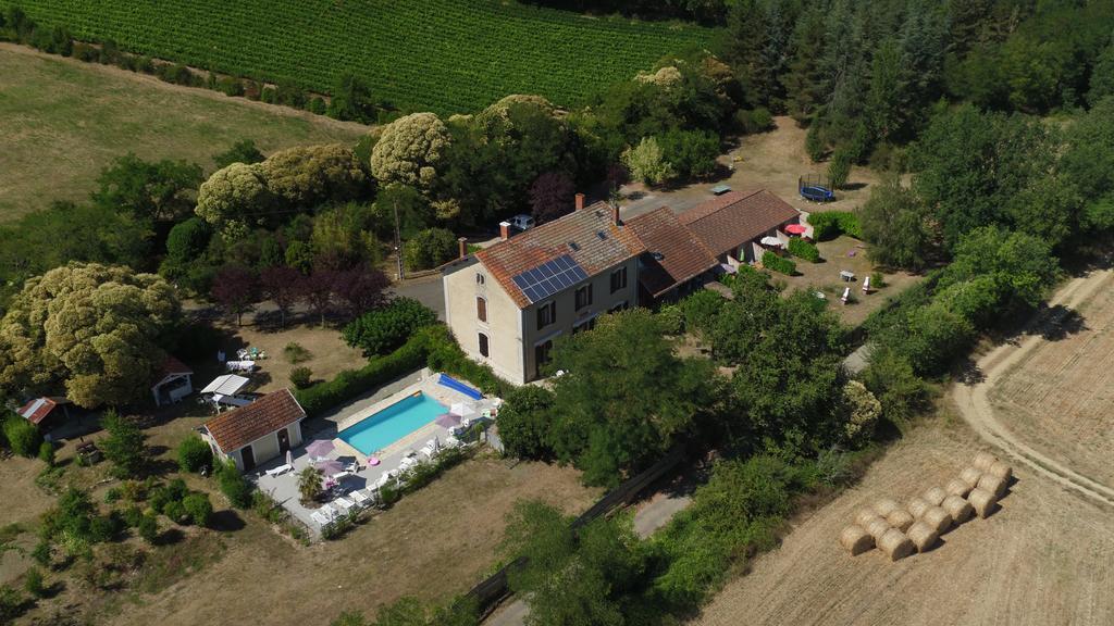 La Gare Bed and Breakfast Gondrin Buitenkant foto